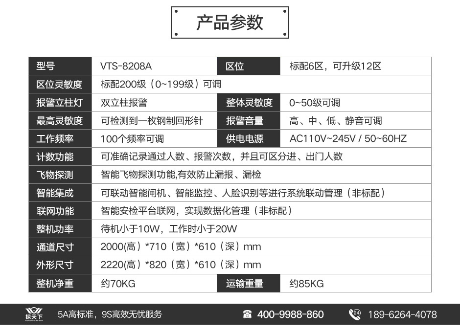 廠家供應安檢門